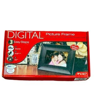 Opti Pix Digital Picture Frame black wood free software download slide show mode